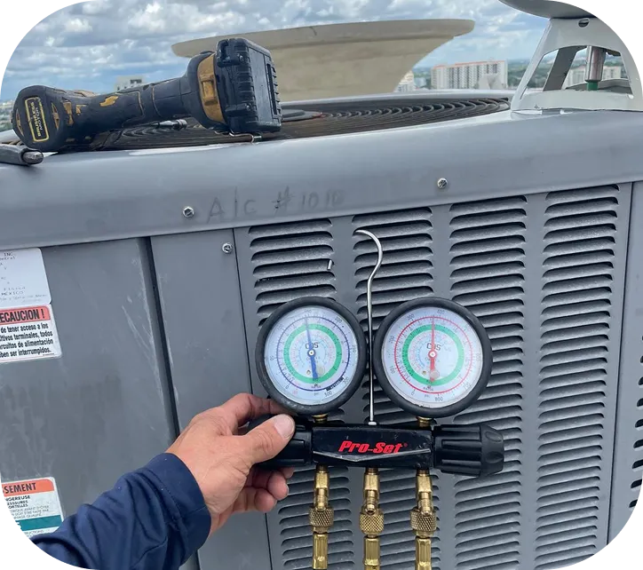HVAC gauges